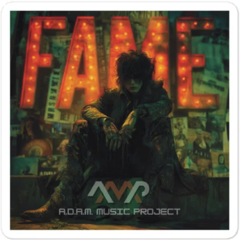 AMP "FAME" Bubble-free stickers
